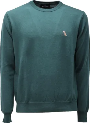 Obrázek produktu pro 5327AF maglione uomo AQUASCUTUM zelený vlněný svetr pánský