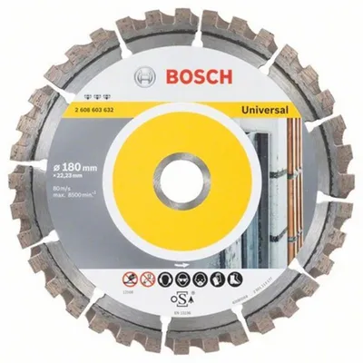 Produktbild von Bosch Diamanttrennscheibe Best for Universal 180x22,23x2,4x12 mm