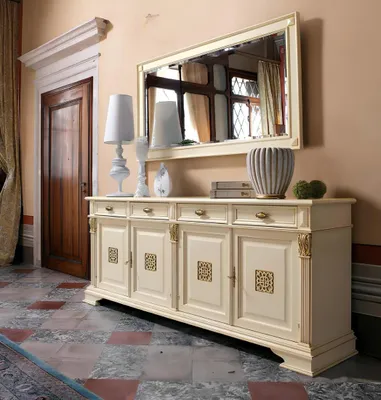 Produktbild von große Buffet Kommode Kommoden Schrank Barock Rokoko Anrichte Konsole Möbel  holz