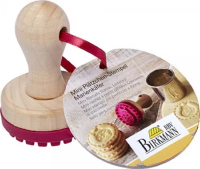 Produktbild von Birkmann Mini Keksstempel Marienkäfer Ø5 cm mit Silikonscheibe