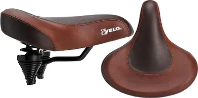 Image de Velo Vl8088 Selle De Vélo Large Marron