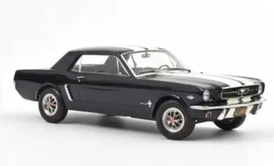 Produktbild von NOREV 1:18 Ford Mustang Coupe (1966) -  Nightmist blue met.  182805
