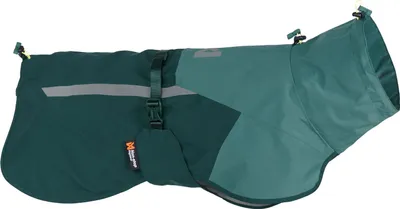Produktbild von Non-stop dogwear Regenmantel Fjord raincoat 2.0 teal, Rückenlänge: 90 cm