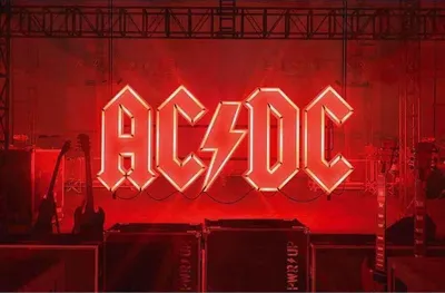 Produktbild von AC/DC PWR-UP Flagge - Offizielles Band Merchandise