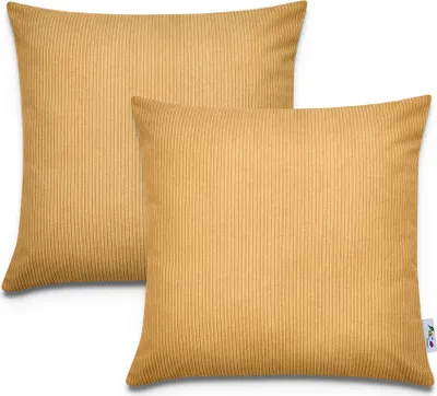 Produktbild von Dekorative Kissenbezüge Kordsamt Kissenhülle Set Kissen Sofa Deko Zierkissen