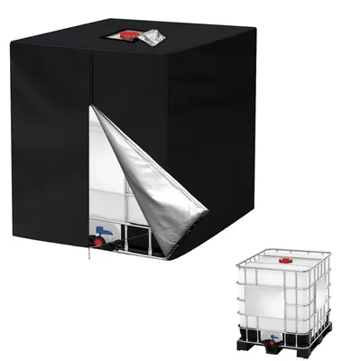 Immagine prodotto di Solidchoice - Copertura per serbatoio d'acqua da 1000 litri - Impermeabile e resistente ai raggi UV