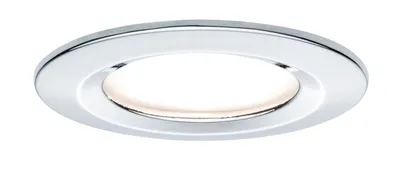 Produktbild von Paulmann Premium Einbauleuchten Set Coin Slim dimmbar rund starr LED 1x6,8W 2700K 230V 51mm Chrom/Alu