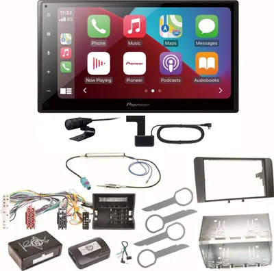 Produktbild von Pioneer SPH-DA160DAB Android Auto CarPlay Einbauset für Audi A3 8P 8PA