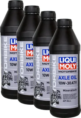 Immagine prodotto di Liqui Moly 3094, olio per assali ATV, olio per trasmissioni ad alta pressione, 10W-30, 4 litri