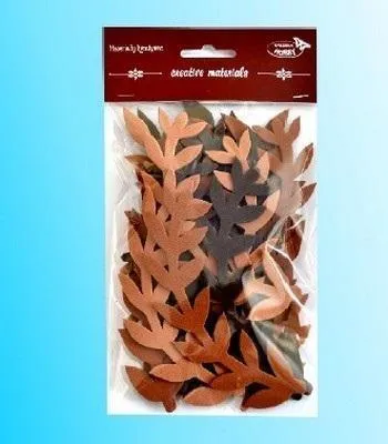 Obrázok produktu pre 36 ks hnedých dekorácií, 7–15 cm, rôzne veľkosti