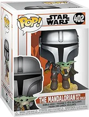 Produktbild von Star Wars - The Mandalorian with the Child 402 - Funko Pop! - Vinyl Figur