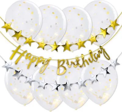 Produktbild von Happy Birthday Geburtstagsdeko-Set XXL