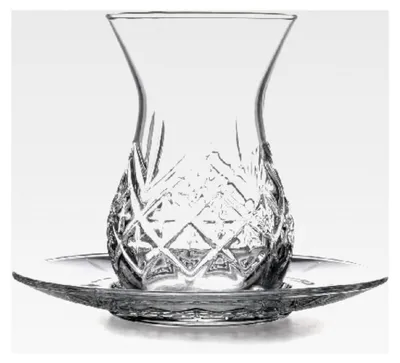 Produktbild von Pasabahçe 12-teiliges Teeservice für 6 Personen, Volumen 132 ml, türkische Teegläser mit Untertasse