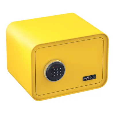 Produktbild von BASI - mySafe - Elektronik-Möbel-Tresor - mySafe 350 - Code - Zitronengelb