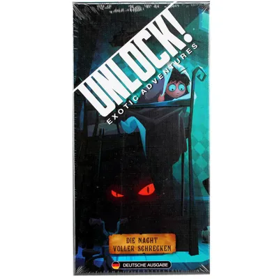 Produktbild von Asmodee Unlock! - Die Nacht voller Schrecken, Kartenspiel, Anhäufung, 10 Jahr(e), Familienspiel