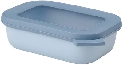 Produktbild von Mepal 4 Stück multischüssel cirqula rechteckig 500 ml - nordic blue 106251015700