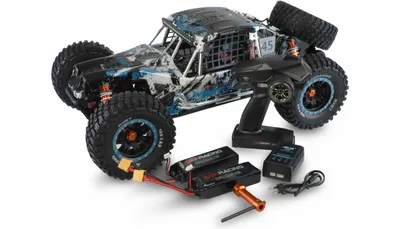 Produktbild von Amewi AMXRacing RXB7 Blau Brushless 1:7 RC Modellauto Elektro Buggy Allradantrieb (4WD) RtR 2,4 GHz Inkl