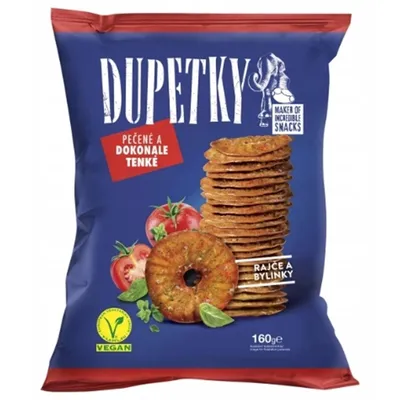 Obrázek produktu pro Dupetky talarki rajčata a bylinky 160 g