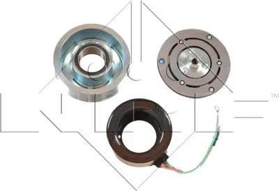 Obrázok produktu pre Kompresor klimatizácie s magnetickou spojkou 100 mm NRF pre HONDA CIVIC VIII Hatchback