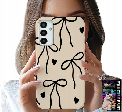 Produktbild von Fall Für Samsung Galaxy M13 4G - Beige Schleife Band Mode-Designs