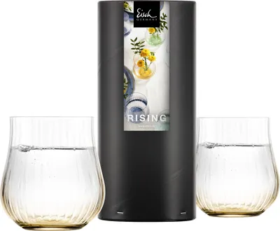 Immagine prodotto di Eisch 2 bicchieri Allround 113/9 ambra in tubo regalo RISING 78711316
