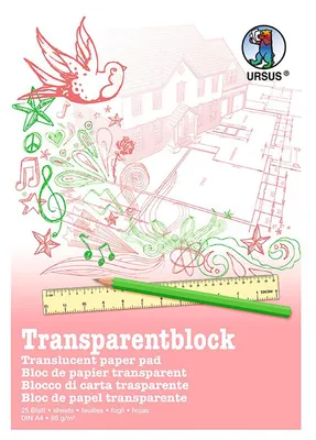Zdjęcie produktu dla URSUS 2661400, Papier artystyczny, 42 g/m², 1 ark.