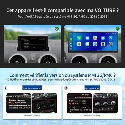 Productafbeelding van 12,3-inch autoradio met touchscreen voor Android Auto