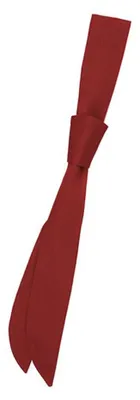 Image de Karlowsky - Cravate « Service » pour hommes/femmes Unie LT3583 (taille unique) (bordeaux)