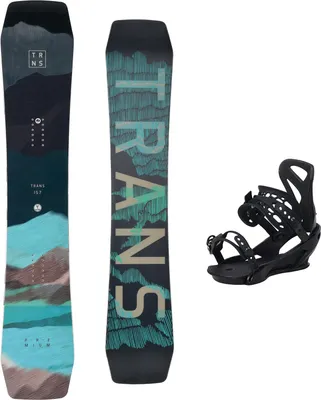 Produktbild von Trans Snowboard Set Premium Team 155 cm + Sonic L Bindung
