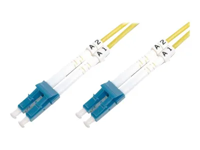 Image de DIGITUS LWL Patchkabel LC(APC)-> LC 2m Singlemode Duplex OS2