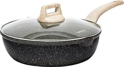 Image de Poêle 32 cm en granit, anti-rayures, compatible induction