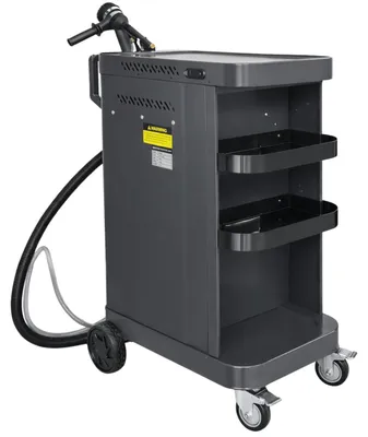 Produktbild von RETTER Drucksandstrahler mit Staubsauger 30L 1200W mobil inkl. Absaugung