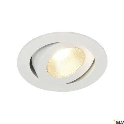 Produktbild von SLV 161271 CONTONE Downlight schwenkbar rund weiss 13W LED warmweiss