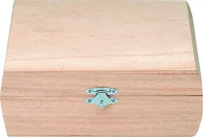 Produktbild von Holzbox quadratisch 18,5x18x6,7 cm