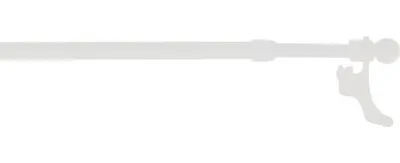 Image de Tringle Néorido Plus D.9cm Long.65/110cm Boule Blanc Mat - Mobois