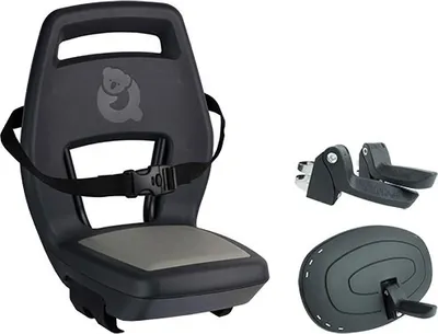 Immagine prodotto di Seggiolino per bambini QIBBEL 6+ JUNIOR fino a 35 kg, nero per portapacchi, incl. poggiapiedi+piastre di protezione