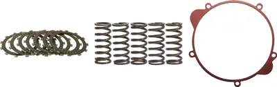 Productafbeelding van Koppeling set voor KTM SX 85, bouwjaar 2006. Bevat: koppelingsplaten, koppelingsveren en afdichtring voor het koppelingshuis. Merk: pamoto - Nieuw