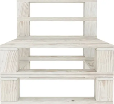 Immagine prodotto di Divano da esterno centro pallet legno bianco