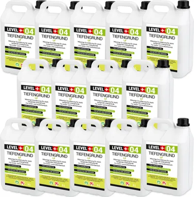Produktbild von Tiefgrund Universal 70L Grundierung Haftgrund Tiefengrund Wand Boden LF Innen Außen LEVEL+ RM04