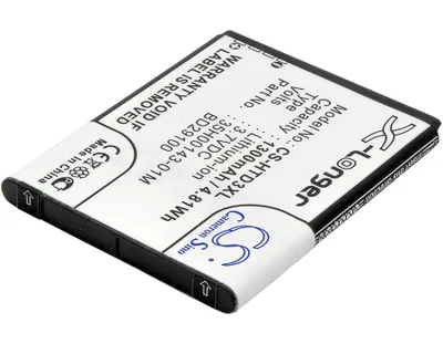 Produktbild von TECHTEK Akku Kompatibel mit [HTC] Explorer, HD3, HD7, HD7s, Marvel, PD29110, PG76100, T9292, T9295, Wildfire S, für [T-Mobile] HD7, für [AT&T] HD7S