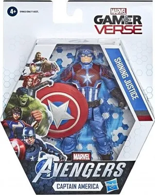 Immagine prodotto di Hasbro Avengers 15cm Figura Capitan America Giustizia splendente