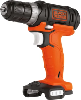 Produktbild von Black & Decker BDCDD12USB-XJ, Schwarz, Orange, 550 RPM, 1 cm, 26 Nm, 2,5 cm, Akku