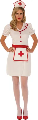 Produktbild von Klassisches Krankenschwester Kostüm für Karneval Größe: S