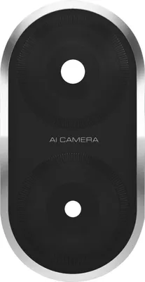 Obrázek produktu pro Clappio, náhradní tvrzené sklo na čočku fotoaparátu pro Redmi A5 4G, černá / stříbrná