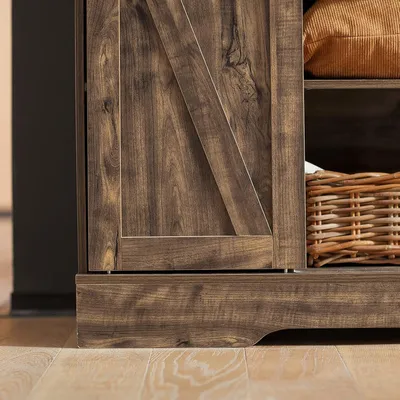 Produktbild von Sideboard mit 2 Schiebetüren - Aufbewahrungsschrank für Küche, Esszimmer oder Flur