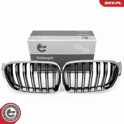 Immagine prodotto di set griglia BMW L+P, nero cromato, BMW X3 F25 Facelift