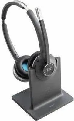 Produktbild von Cisco 562 - Kopfhrer - Kopfband - Bro/Callcenter - Schwarz - Grau - Binaural - Kabellos