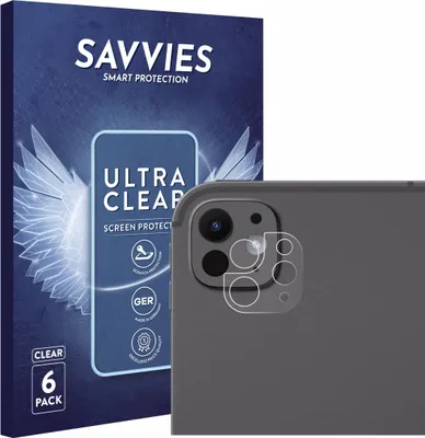 Produktbild von 6x Für Apple iPad Pro 13" 2025 (NUR Kameraschutz) Schutzfolie Savvies Displayschutz Display Schutz Folie Klar Transparent
