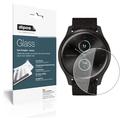 Zdjęcie produktu dla 1x Folia ochronna dla Garmin Vivomove Style - Anti-Shock 9H Film dipos Glass Plastic Glass
