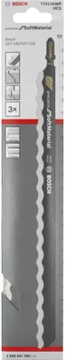 Immagine prodotto di Bosch 2608667396 Bosch 3 Stichsägeblätter T 1013 AWP